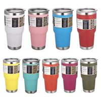 30 20 oz Vacuum Insulated Tumbler Double Wall water vaso coo...