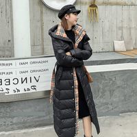 Womens Down Jackets Slim Fitting and Thickened Down Cotton J...