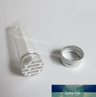 Bottiglia Bottiglia Tubo di sale con cappuccio in alluminio Tubo di plastica Cosmetico Sugar Candy Packaging Contenitori 30 ml