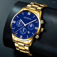 Relógios de pulso 2022 moda masculino relógios de luxo em aço inoxidável