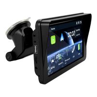 자동차 스테레오스 오디오 비디오 WiFi 무선 Apple Carplay Android Auto Windshield 대시 보드 장착 텔레스코픽 규정