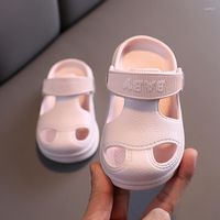 Slippers Kids Slippers Summer Pink Color милая пляжная обувь для мальчиков, девочки, водонепроницаем