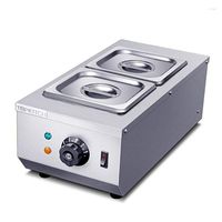 Outils de cale de cuisson 600W Machine de temp￩rament au chocolat Machine ￠ caisse ￩lectrique Auto chauffage liquide r￩chauffeur en acier inoxydable 6L Capacit￩ 2 r￩servoirs