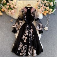 Casual Dresses High Quality Elegant Party Dress Women Korean...