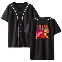 Camisetas masculinas Frank Camiseta Ocean Unisex Béisbol Mujeres Sumador de canciones para hombres Manga corta Harajuku Ropa de moda