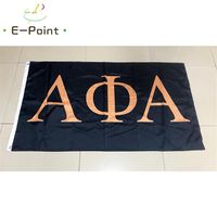 Bandera de Alpha Phi Alpha 3 5ft 90cm 150 cm Bander de la bandera Decoración del jardín del hogar Fly Gards Festive Gifts2963