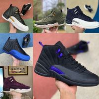 Jumpman 12 Royalty 12S Mens Nature Shoes Basketball Shoes Ovo White Black Dark Concord Low Easter Indigo Attility CNY International Flight The Master Men N01