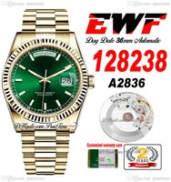EWF Day Date 118238 A2836 Automatic Unisex Watch Mens Ladies...