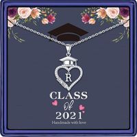 Pendant Necklaces Graduation Gift For Girl Initial Necklace ...