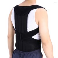 Soporte de cintura Postura Corrector Ajustable Correcci￳n del hombro Banda del cintur￳n para hombres Mujeres ZJ55