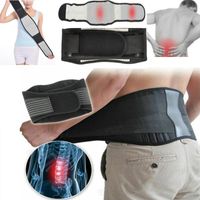 Soporte de cintura Cinturón ajustable Turmalina Terapia magnética de autocefacción Lumbar Masaje de masaje Masaje Atención médica
