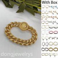 Luxurys Tasarımcılar Bilezik Kadın Kelezce Elmasları ile Adam Yüksek Kaliteli Butik Hediye Takı Dongjewelrys