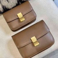 Shoulder Bags Classic tofu Bag Tote Women Handbag Leather de...
