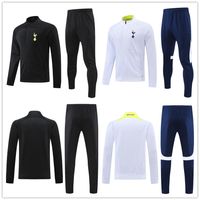 Novo 2022 Homens adultos Kit de mangas compridas Jaqueta de futebol uniformes de trajes de traje Spurs Sergio Ramos 22 23 Treinamento de treinar camisa de treinamento de futebol Terno de camisa