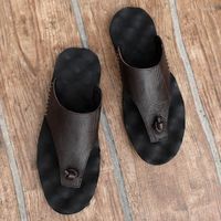 Сандалии Сандалии Плайя Хомбер тапочки мужчины 45 дышащих обуви удобно повседневное мужское летнее пляж для рабочей пары носить