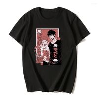 T-shirts de femmes Summer Jujutsu kaisen dessin animé anime gojo satoru chemise personnalisée T-shirt femmes hommes hommes harajuku tops à manches courtes