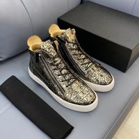 Scarichi di design di lusso da uomo Casual Shoes Fashion Crocodile in pelle Crocodile Mental Sunce Up Sneaker Sneaker Outfit High Top Top Top Top Toe Waling Loafer Flats 45