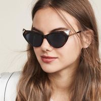 Gafas de sol Cateye Diamond Women Retro Sun Glasses Trend Brand Designer Ev400 UV400