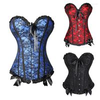 Cinture Corset Bustier Lingerie Bodyshaper Top Over Pust Sexy Corset Corset and Bustiers Tops Multi Colori Gothic