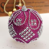 Party Decoration 8CM Christmas Ball Ornaments For Xmas Tree ...