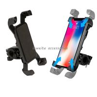Fahrrad Telefonhalter montieren 360 Grad Rotatable Fahrradmotorrad -Lenkerhalter für iPhone 14 13 12 Pro Max Samsung Galaxy S22 S21 Smartphones