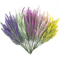 Decorative Flowers Artificial Lavender 3 6 9Bundles Fake Rea...