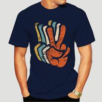 Herren T-Shirts Herrenliebe 60er 70er Jahre Hippie T-Shirt Gr￶￟e M-3xl Harajuku Hip Hop Tee T-Shirt 1218J