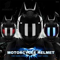 Capacetes de motocicleta mais recente capacete de capacete completo Casque Capacete de Moto Personalidade Cool Motorbike Scooter Accessories Men Mulheres