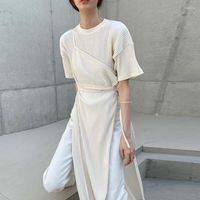 Party Dresses Korean Summer Dress For Women 2022 Fashion Sho...