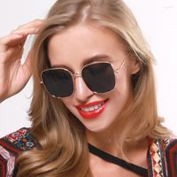 Sonnenbrille Vintage Square Frauen M￤nner Brand Metall Rahmen Sonnenbrillen Damen 2022 Luxus Sonnenbrille UV400 Brillen M￤nnlich Frau