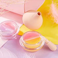 Lip Gloss Two Color Mask Líneas de reparación de cuidado hidratante Atención Jelly Makeup imprimación Productos de regordetes Fashion