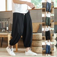 Erkekler Pantolon Erkekler Gevşek 2022 Japonya Tarzı Harem Mens Kolaj 5xl Erkek Sokak Giyim Pantolonları Fashions Buttoms