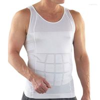 Men' s Tank Tops Men Tight Slimming Body Shapewear Vest ...