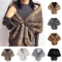 Women' s Fur 2022 Female Faux Coat Womens Warm Solid Col...