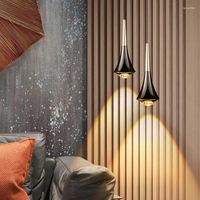Kolye lambaları Nordic Minimalist Işıklar Led Su Damla Lamba Asma Aydınlatmalar Restoran Bar Oturma Odası Süspansiyon Fikstür Ev Dekor