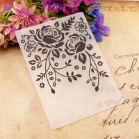 Herramientas de manualidades Plantillas de flores Plantillas Diy Carpetas de frascos de recortes Hacer una tarjeta de papel decoración de la boda