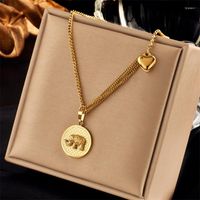 Pendant Necklaces 316L Stainless Steel Fashion Fine Jewelry ...