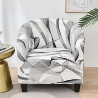 Couvre-chaise Bar Decoration Club Cover Coupchair Scencover Geom￩trique Small Sofa PROTTEMPS POUR PETS