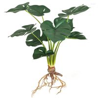 Декоративные цветы искусственные растения зелень листья 6/9 головы искусственные растения для домашнего сада