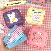 Storage Bags Women Tampon Bag Sanitary Pad Pouch Napkin Cosm...