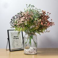 Decorative Flowers Home Vase Furnishings Simulation Plant Eu...
