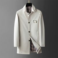 Moda Tasarımcı Erkek Ceket Bahar Sonbahar Kış Paltosu Windbreaker Fermuar Kıyafetleri Ceket Dış Giyim Beden M-4XL