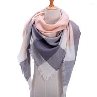 Diseñador de bufandas 2022 Mujeres de invierno tejidas Bufandas Papas de cachemir calientes Pashmina Lady Wrap