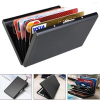 Storage Bags Stainless Steel Card Box Credit ID Holders Busi...
