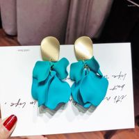 Dangle Earrings Korean Sexy Colorful Acrylic Flower Drop For...