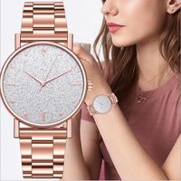Bilek saatleri 2022 Lüks Kadınlar İzle Paslanmaz Çelik Yıldızlı Gökyüzü Kuvars Bayan Moda Saatler Bilek Saati Relogio Feminino Reloj