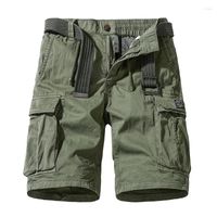 Herrenhosen Cargo Shorts Herren Sommer Outdoor Militärtaktische Mode Multi Pocket Loose Short Männer lässige Baumwolle Streetwear 40