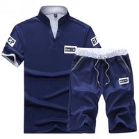 Мужские спортивные костюмы Лето двух кусочков мужская футболка с коротким рукавом укороченные шорты мужские спортивные костюмы дизайн модные футболки набор 220905