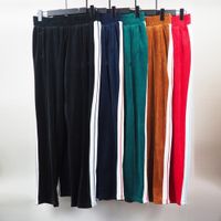 Pantalon pour hommes l￢ches hommes automne sports d'hiver long pantalon zipper pantalon zipper d￩contract￩ pantalon de surv￪tement