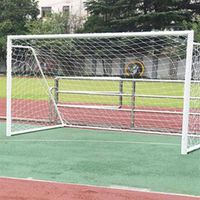 1 8m1 2m Football Soccer Goal Post Net for Football Soccer Sport Training Practice Ferramenta esportiva ao ar livre de alta qualidade258m
